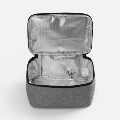 Изотермическая сумка с функцией подогрева Oneworld, серая Изотермическая сумка с функцией подогрева Oneworld, серая