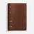 Ежедневник inStream, недатированный, коричневый