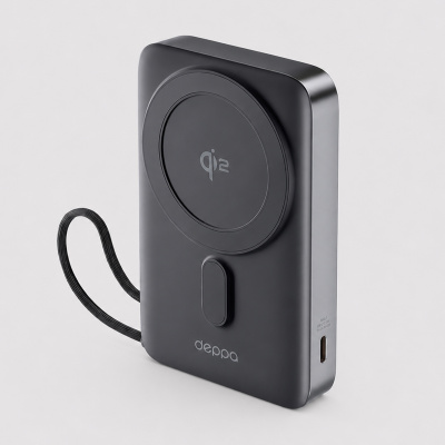 Внешний АКБ NRG MageSafe QI2 10000 мА-ч, 15Вт QI