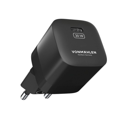 Зарядное устройство Vonmahlen Allroundo GaN, черное