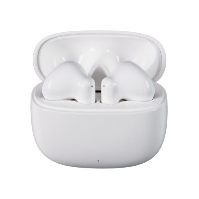 Наушники ECHO беспроводные без амбушюр, пластиковый корпус, белые