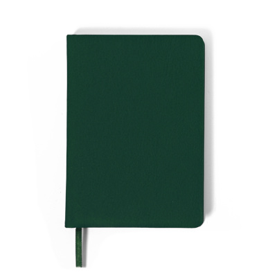 Ежедневник недатированный Duncan, А5,  темно-зеленый, белый блок