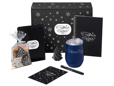 Подарочный набор Re:Start с термокружкой, кофе и блокнотом