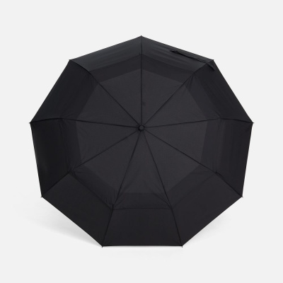Складной зонт Dome Double с двойным куполом, черный