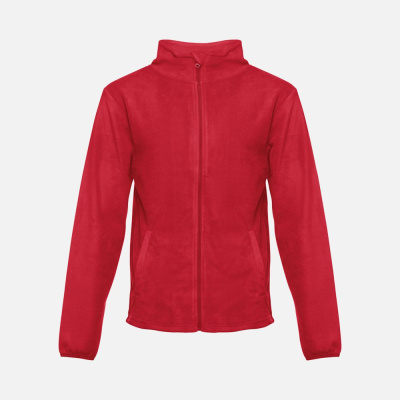 Куртка флисовая мужская Helsinki, красная, размер S