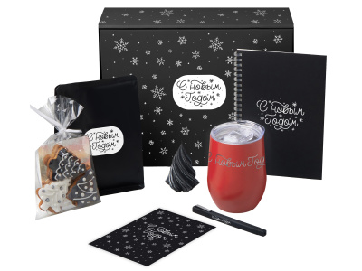 Подарочный набор Re:Start с термокружкой, кофе и блокнотом