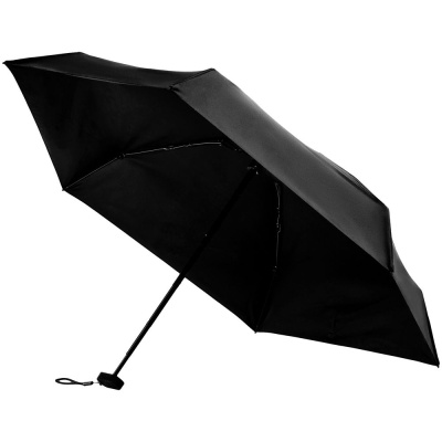 Зонт складной Color Action, в кейсе, черный
