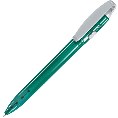 X-3 LX, ручка шариковая, прозрачный зеленый/серый, пластик