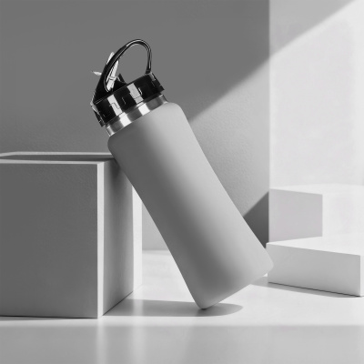 Бутылка для воды Bottle C1, soft touch, 600 мл