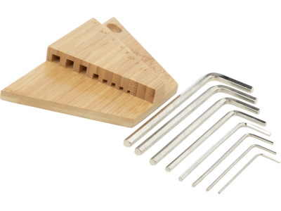 Набор инструментов Allen с шестигранным ключом из бамбука