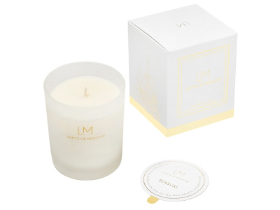 Ароматическая свеча в бордовом стакане Sunset, коллекция Exclusive, 250 мл