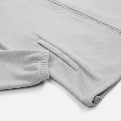 Куртка флисовая унисекс Nebo, светло-серая, размер L