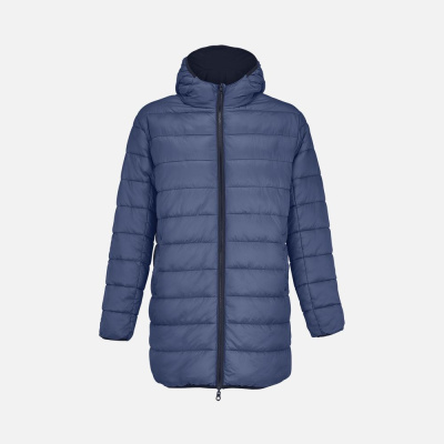 Куртка-парка унисекс Reverse, темно-синяя, размер XL