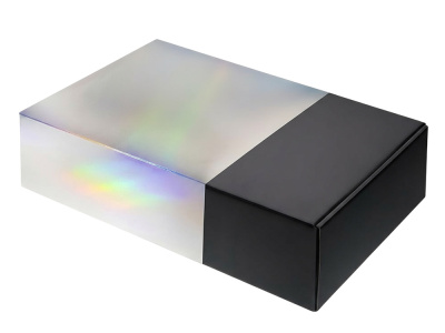 Подарочная коробка с голографическим шубером Aurora, L