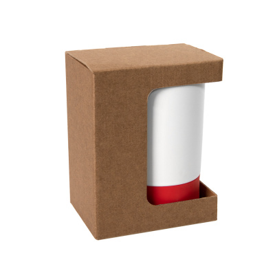 Коробка для кружки 26700, размер 11,9х8,6х15,2 см, микрогофрокартон, коричневый