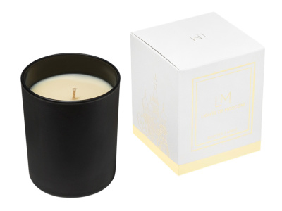 Ароматическая свеча в бордовом стакане Sunset, коллекция Exclusive, 250 мл