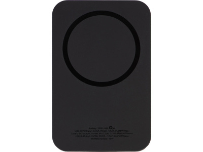 Магнитный беспроводной внешний аккумулятор с быстрой зарядкой QC/PD 20 Вт MagnetIQ, 5000 mAh