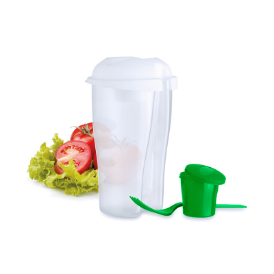 Контейнер для еды DINDER, пластик, 19,5х11,5см, 750 мл, зеленый