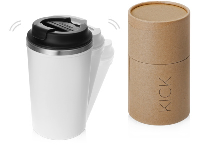 Герметичная термокружка на присоске Kick, 350 мл