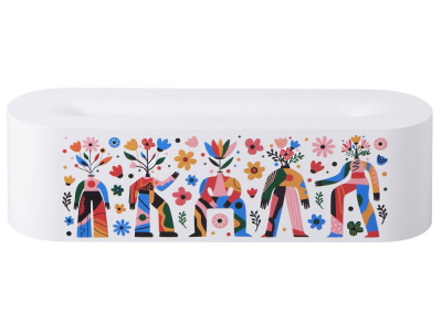 Увлажнитель с эффектом пламени Flame с УФ-печатью DTF