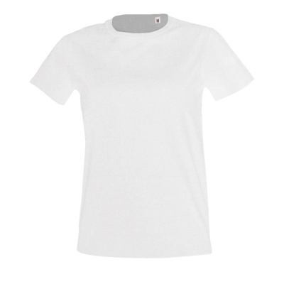 Футболка женская Imperial Fit Women белая, размер XXL
