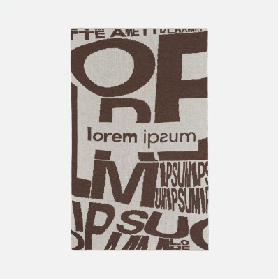 Плед на заказ Tricksy Fint Grand Max, 2 цвета, S, акрил