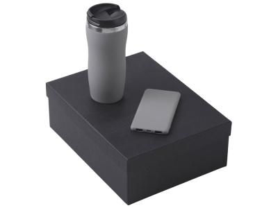 Подарочный набор COLOR IT c термокружкой и повербанком