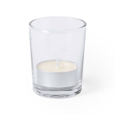 Свеча PERSY ароматизированная (ваниль), 6,3х5см,воск, стекло