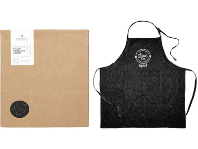 Фартук из переработанных материалов