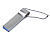 USB 2.0-флешка на 128 Гб с мини чипом и боковым отверстием для цепочки