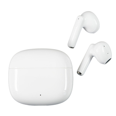 Наушники ECHO беспроводные без амбушюр, пластиковый корпус, белые