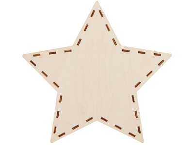 Шкатулка из фанеры в виде звезды Asteris