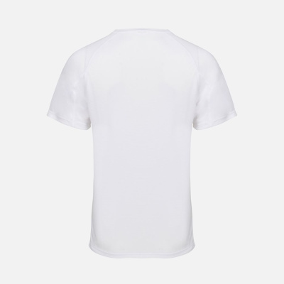 Футболка спортивная унисекс Vortex, белая, размер XXL