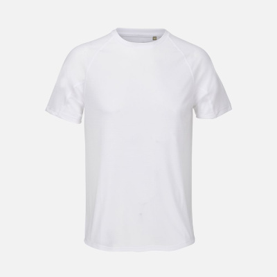 Футболка спортивная унисекс Vortex, белая, размер XXL