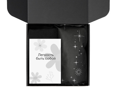 Подарочный набор Re:f. Walk с палантином, шоппером и термосом