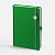Ежедневник Favor Metal, недатированный, ярко-зеленый