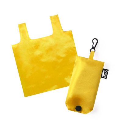 Сумка для покупок "Restun", желтый, 45x38,5 см, 100% полиэстер RPET