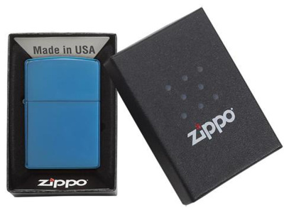 Зажигалка ZIPPO Classic с покрытием Sapphire™ Зажигалка ZIPPO Classic с покрытием Sapphire™