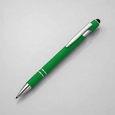 Ручка-стилус металлическая шариковая Sway soft-touch