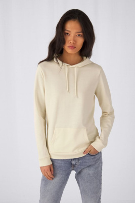 Толстовка с капюшоном женская Hoodie, красная, размер S
