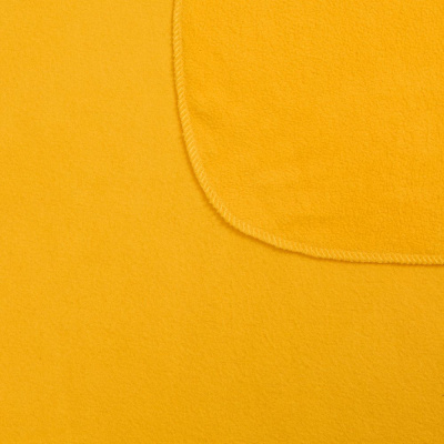 Флисовый плед Warm&Peace XL, желтый