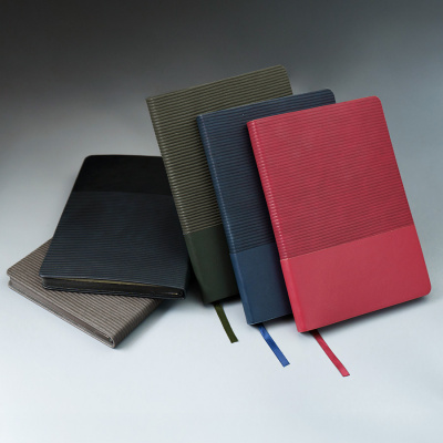 Ежедневник недатированный RIFF, т-зеленый, формат А5, блок в линейку