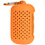 Охлаждающее полотенце Narvik в силиконовом чехле, оранжевое