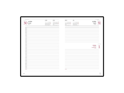 Ежедневник датированный А5 Sidney Nebraska на 2026 год