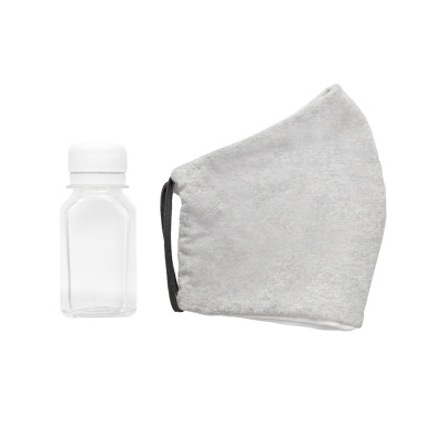 Комплект СИЗ #2 (маска серая, антисептик, перчатки белые), упаковано в жестяную банку