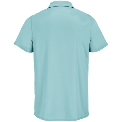 Рубашка поло унисекс Pitcher, голубая (морская волна), размер L