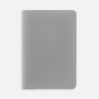 Обложка для паспорта Alaska, серая