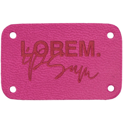 Лейбл Eta Latte, S, розовый