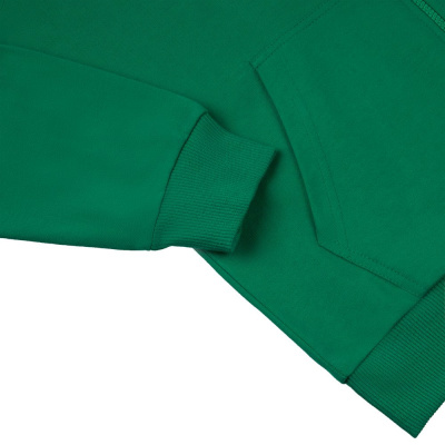 Толстовка на молнии с капюшоном Siverga 2.0, зеленая, размер 3XL