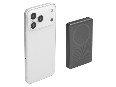 Магнитный беспроводной внешний аккумулятор Сёрф, 10000 мАч